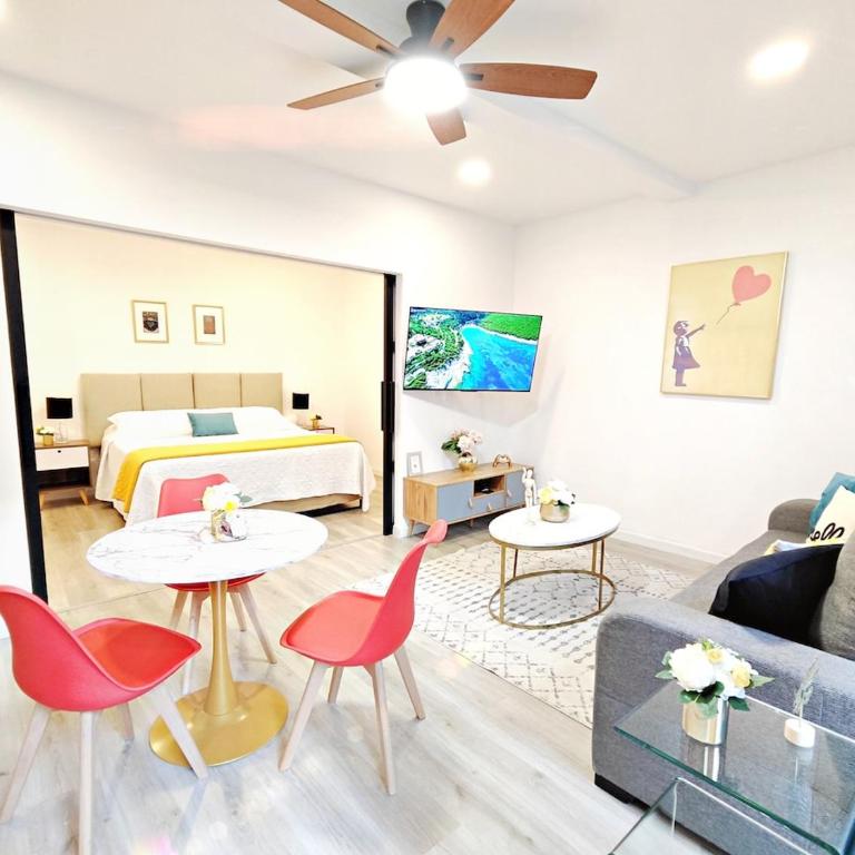 Luz Maria 7 MaiaHome Polanco Chic 1BR Terrace Wi-Fi 300 Mbps - Apartamento de 2 dormitorios - 1