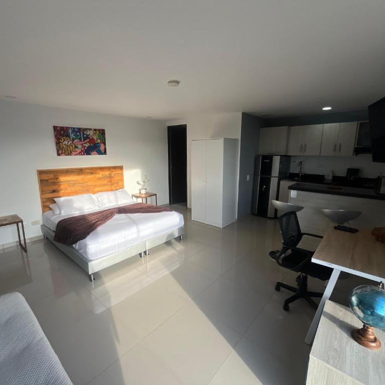Loft en Medellin El Poblado Vista espectacular - One-Bedroom Apartment - 4