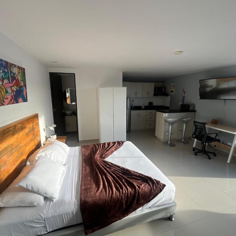 Loft en Medellin El Poblado Vista espectacular - One-Bedroom Apartment - 14