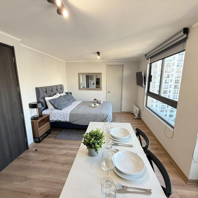 HOM I Nuevo y Acogedor Studio en Calle Marin Santiago - Estudio - 5