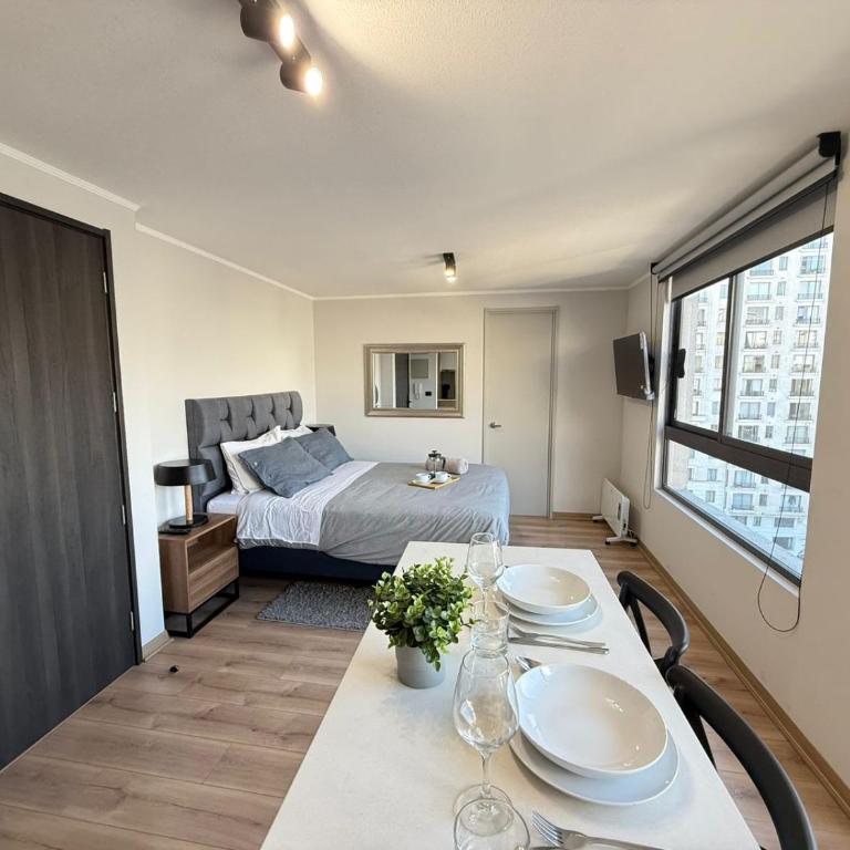 HOM I Nuevo y Acogedor Studio en Calle Marin Santiago - Estudio - 17