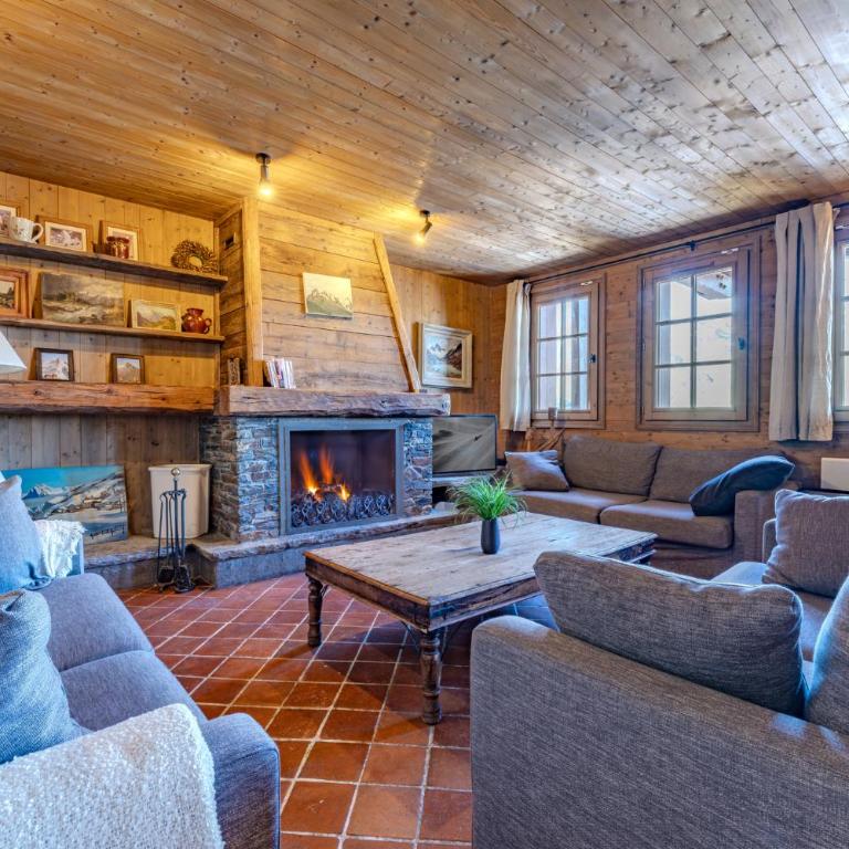 Appartement 8 personnes dans chalet privé, piscine, ski in - Appartement Premium 5 Chambres - 1
