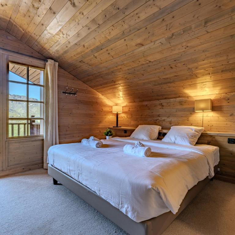 Appartement 8 personnes dans chalet privé, piscine, ski in - Appartement Premium 5 Chambres - 5