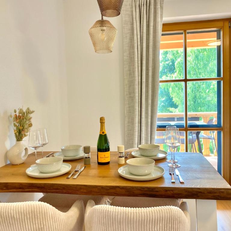 Hof & See Apartment I Bergblick I Balkon I Parken - Appartamento con 2 Camere da Letto - 12