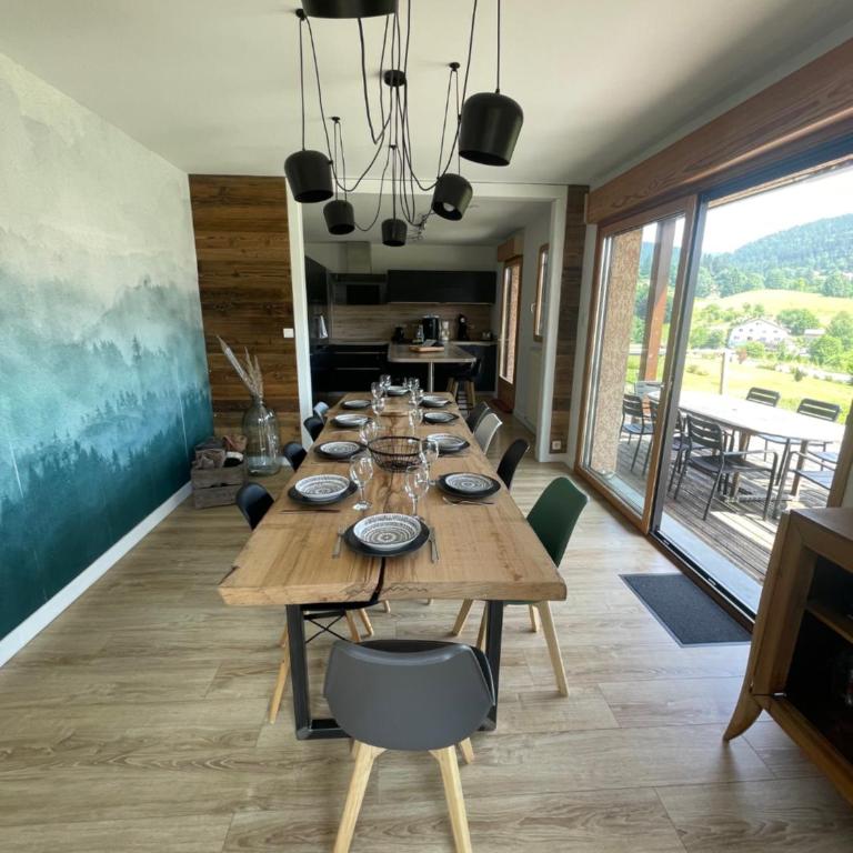La Gouleote Spacieuse maison type chalet avec jacuzzi, sauna, pétanque - Chalet - 43