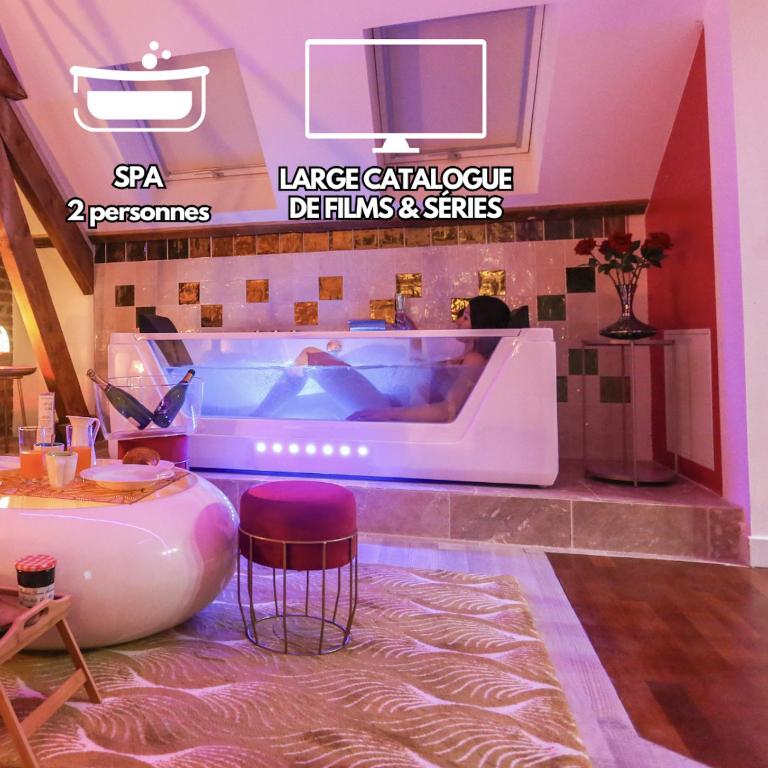 Suite Romantique 45m2-Amiens Centre-SPA & Parking - Apartment mit 1 Schlafzimmer - 1