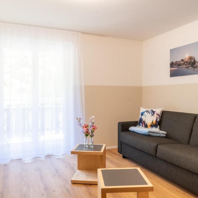 Alpin apartment Brachji - bei der Bergbahn - Apartment mit 1 Schlafzimmer, Balkon und Bergblick - 7