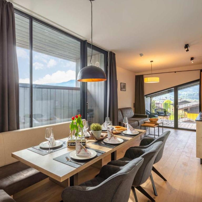 Emma Deluxe Aparthotel, Aircondition, ganzjährig beheizter Außenpool & Skibus direkt vor der Tür - Apartment mit 2 Schlafzimmern (6 Erwachsene) - 12