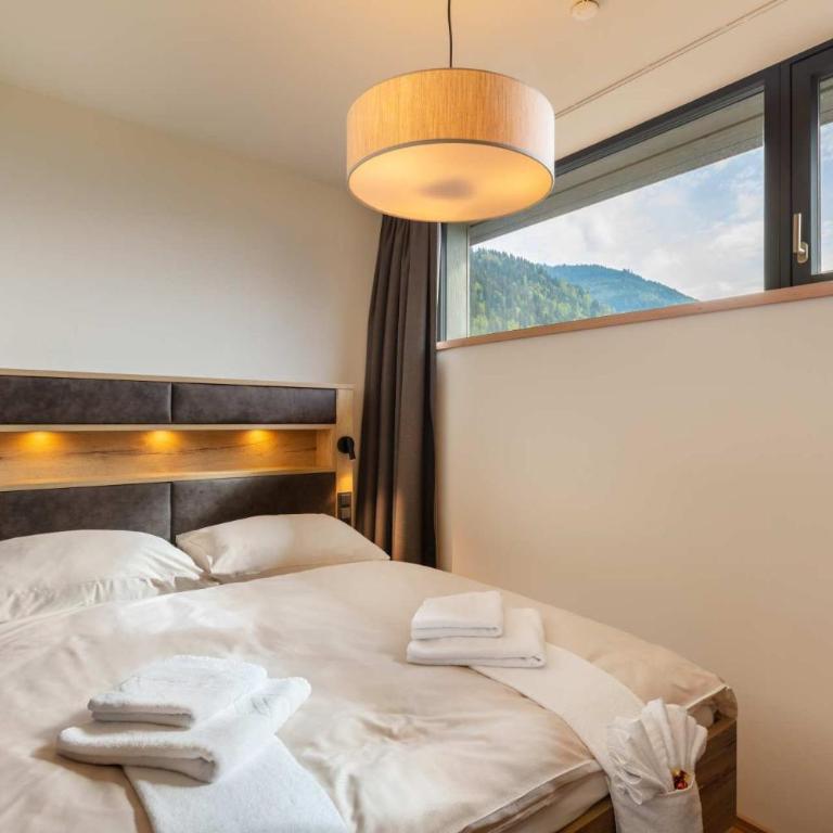 Emma Deluxe Aparthotel, Aircondition, ganzjährig beheizter Außenpool & Skibus direkt vor der Tür - Apartment mit 2 Schlafzimmern (6 Erwachsene) - 14