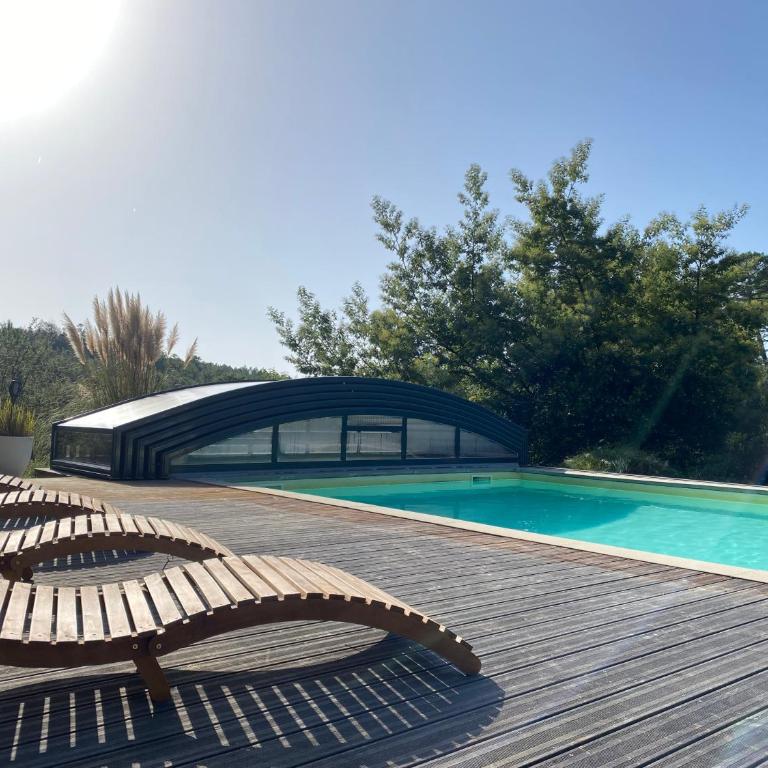 Les Chênes Lièges grande villa avec piscine - Villa - 32