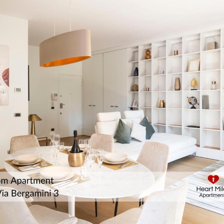 Heart Milan Apartments Duomo District - Appartamento con 2 Camere da Letto - Via Bergamini 3 - 1