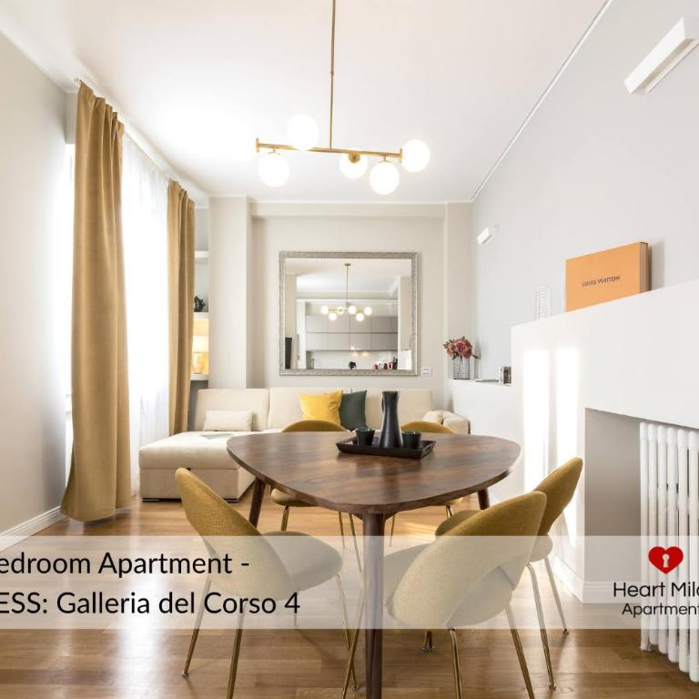 Heart Milan Apartments Duomo District - Appartamento Deluxe con 2 Camere da Letto - Galleria del Corso 4 - 1