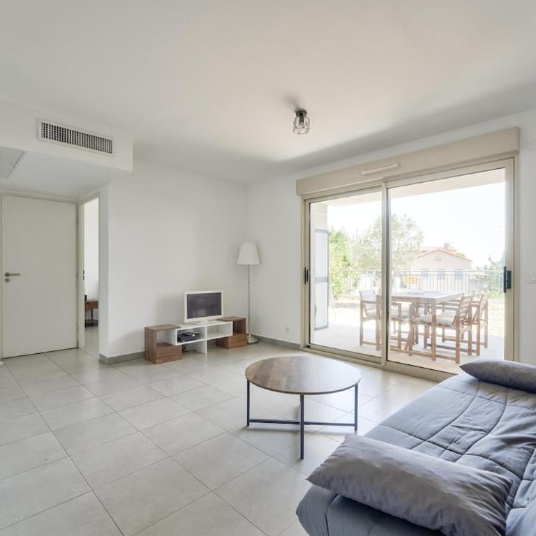 Lovely 1BR with garden, private parking & Sea View - Appartement 1 Chambre - 3