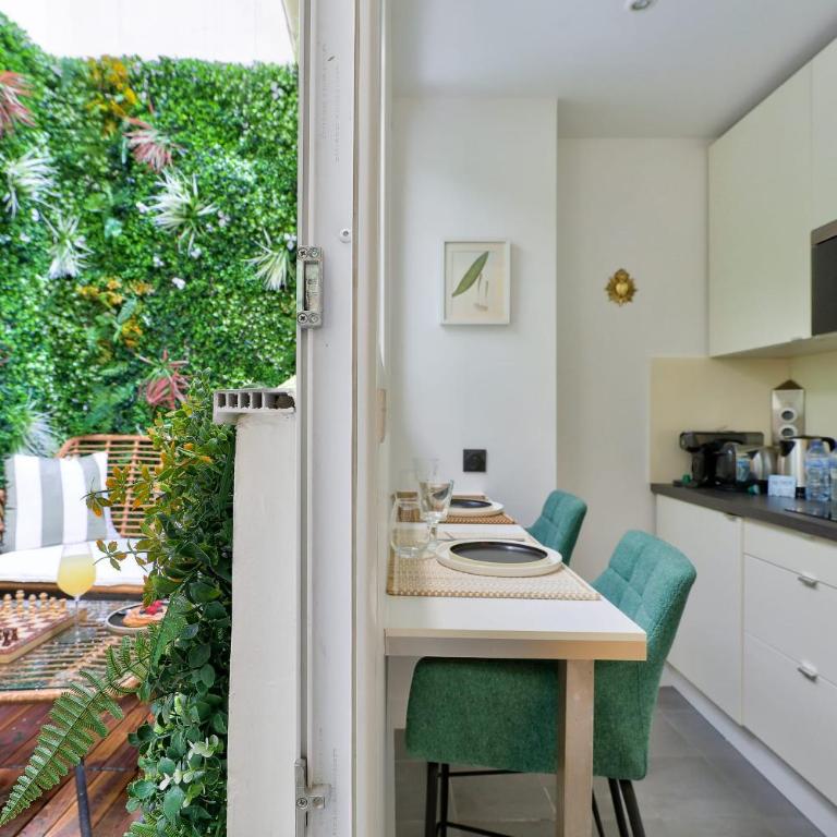 Sublime studio avec patio - Montorgueil - One-Bedroom Apartment - 9