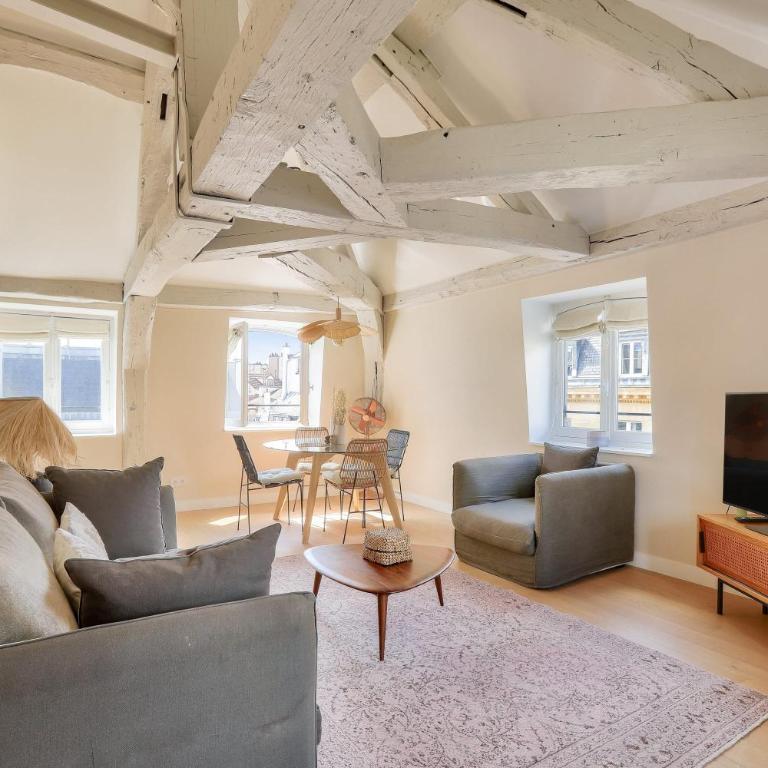 Nid élégant avec climatisation - Paris 3 - Appartement 1 Chambre - Non-Fumeurs - 2