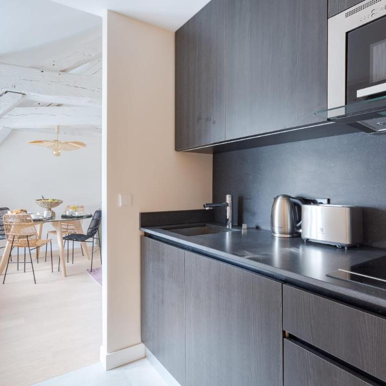 Nid élégant avec climatisation - Paris 3 - Appartement 1 Chambre - Non-Fumeurs - 9