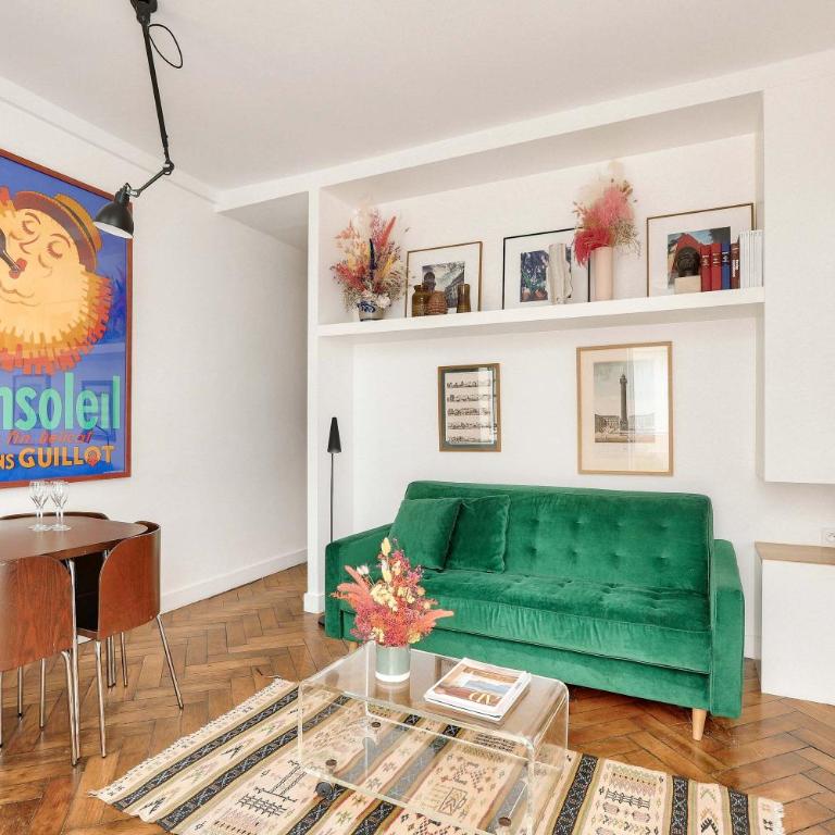 Bright apartment in the 10Arr. - 4 people - Appartement 1 Chambre - 1