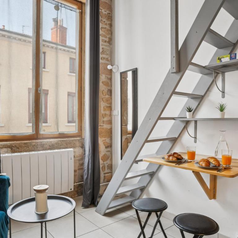 Urban'Mezza Spot - Lyon Valmy - Wi-Fi & Metro - Monolocale su 2 Livelli - 19