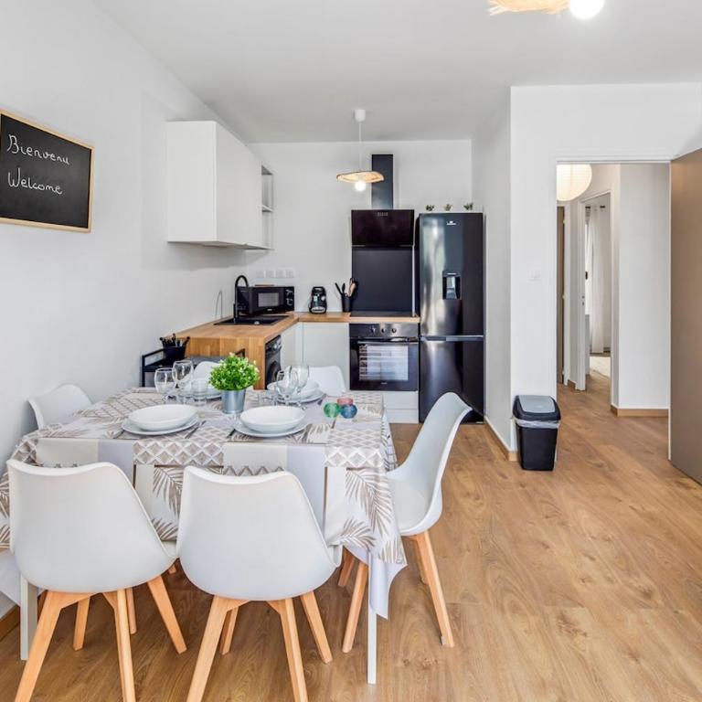 3min Gare Patio 8 pers Parc - Appartement 3 Chambres - 27