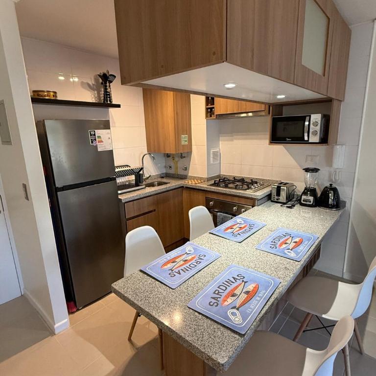 Moderno departamento en El Tabo - Two-Bedroom Apartment - 17