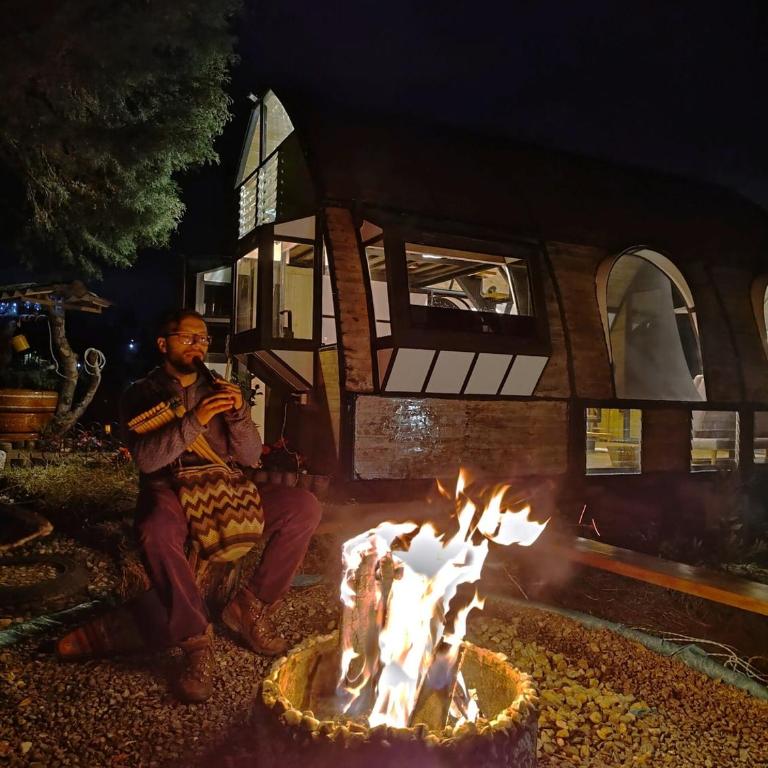 Lakeside Glamping with View Fire Pit Hammock - Casa con 1 dormitorio - 54