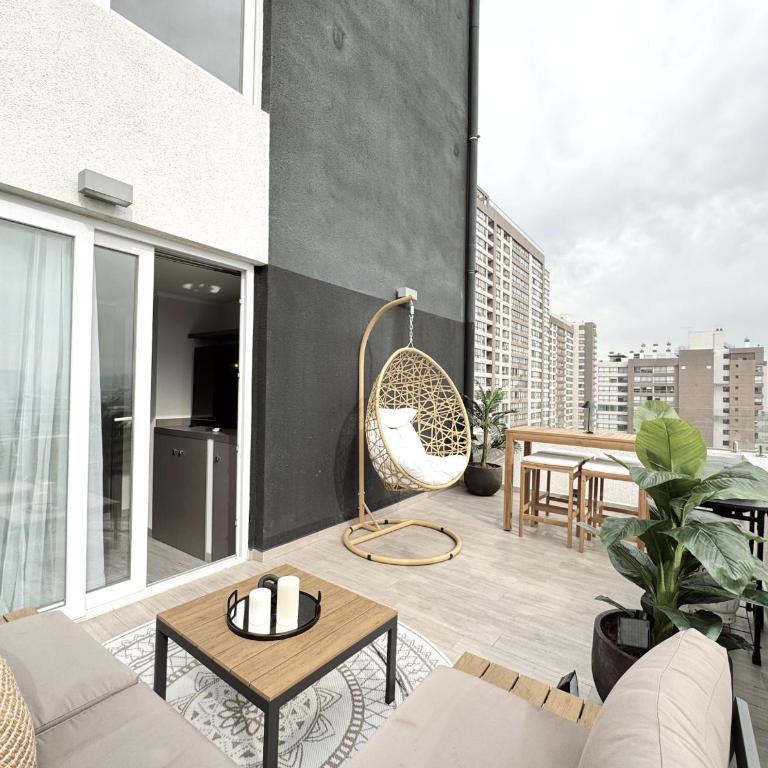 Terraza con Vista I Metro Ñuble - Apartamento de 1 dormitorio - 1