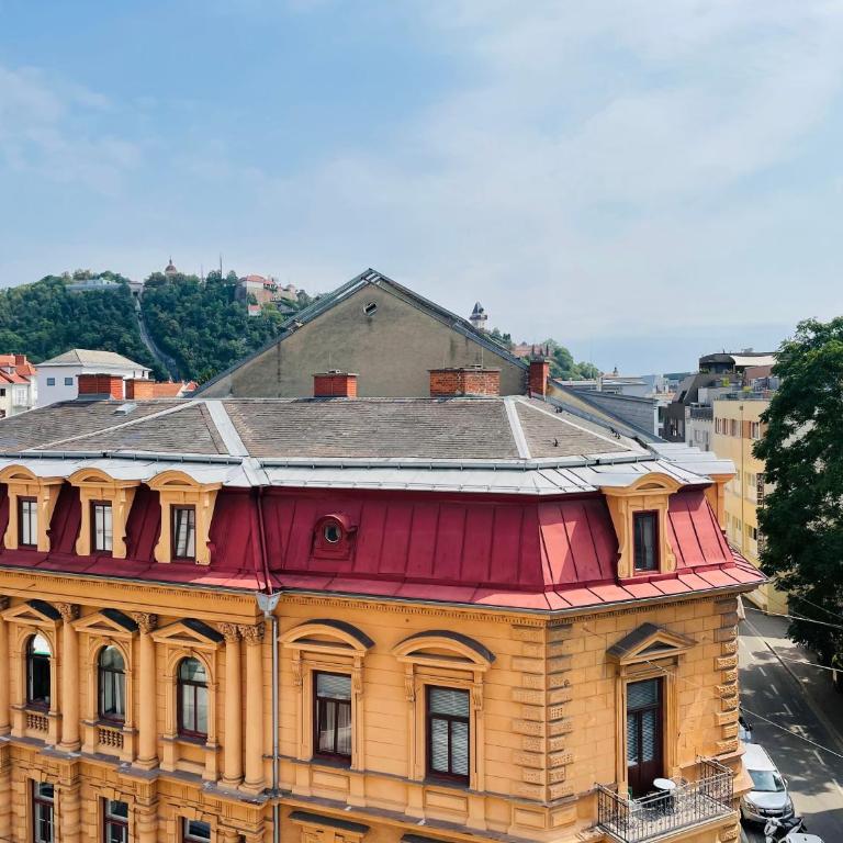APSTAY City Center I Parking I Self Check-in - Deluxe Apartment mit 1 Schlafzimmer und Stadtblick - 16