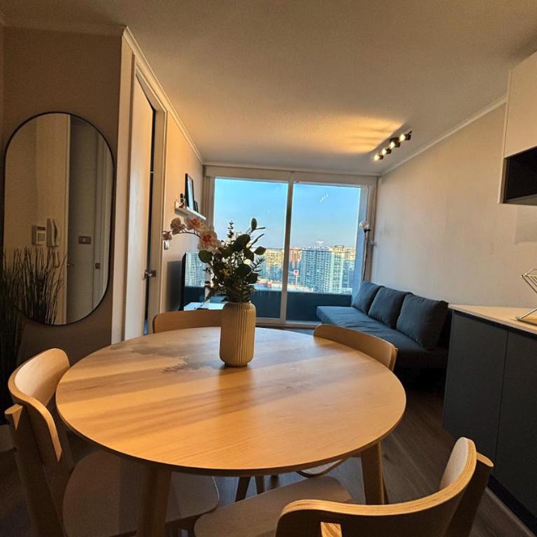 Cómoda habitación con vista privilegiada, Estacionamiento - Apartamento de 1 dormitorio - 4