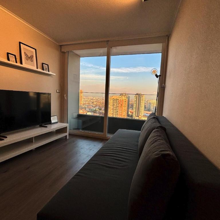 Cómoda habitación con vista privilegiada, Estacionamiento - Apartamento de 1 dormitorio - 11