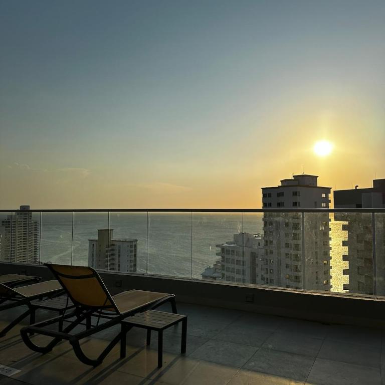 Moderno Apartamento en Ambar Roca - Rodadero - Two-Bedroom Apartment - 4