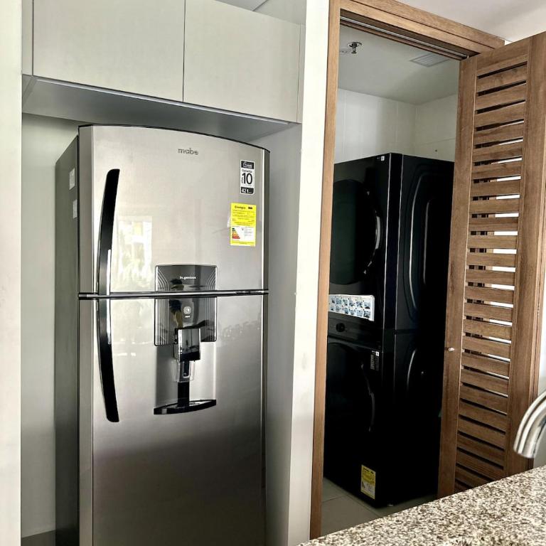 Moderno Apartamento en Ambar Roca - Rodadero - Two-Bedroom Apartment - 10