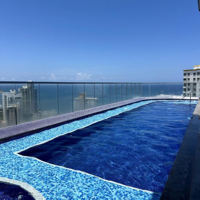 Moderno Apartamento en Ambar Roca - Rodadero - Two-Bedroom Apartment - 17