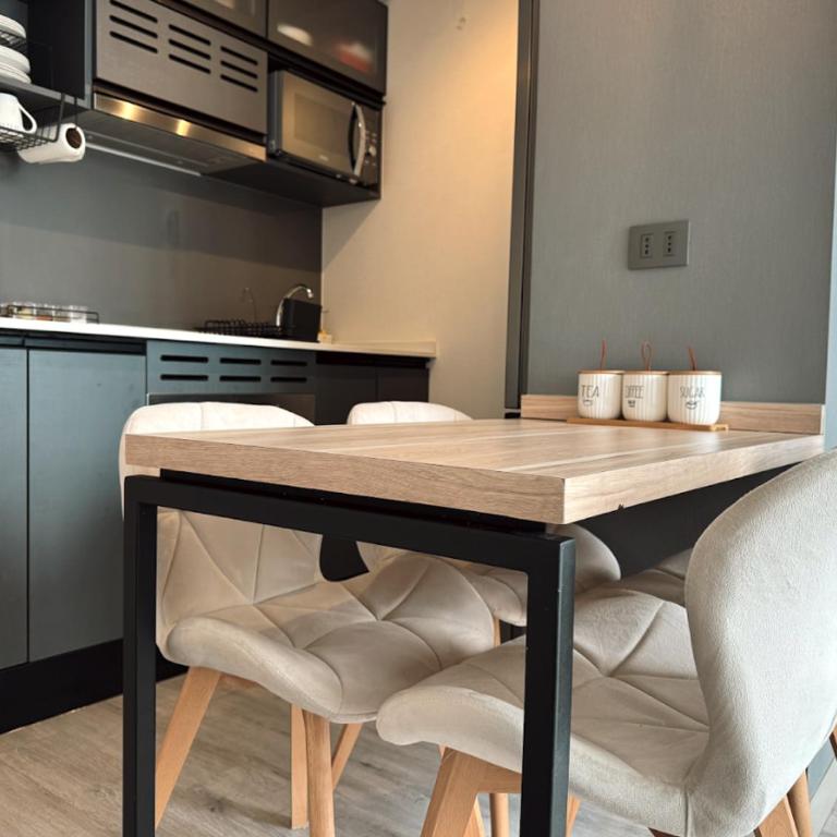 Departamento de Una Habitación, Terraza con parrilla, - Apartamento de 1 dormitorio - 6