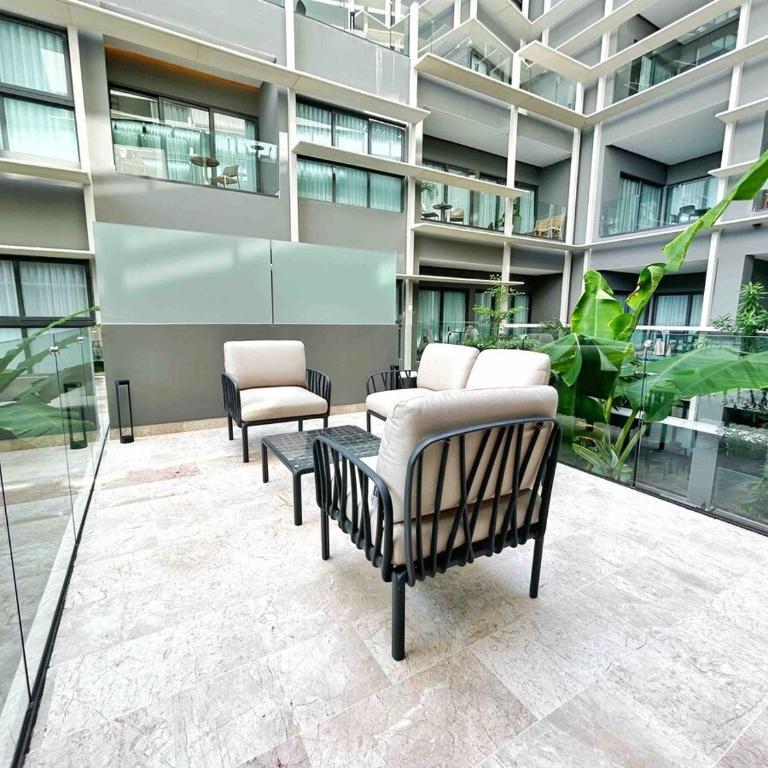 Riviera Maya modern apartment 1 block to the beach - Apartamento Deluxe de 1 dormitorio - 15