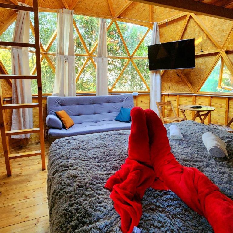 Magno Glamping Combita - Deluxe Bungalow with Garden View - 3
