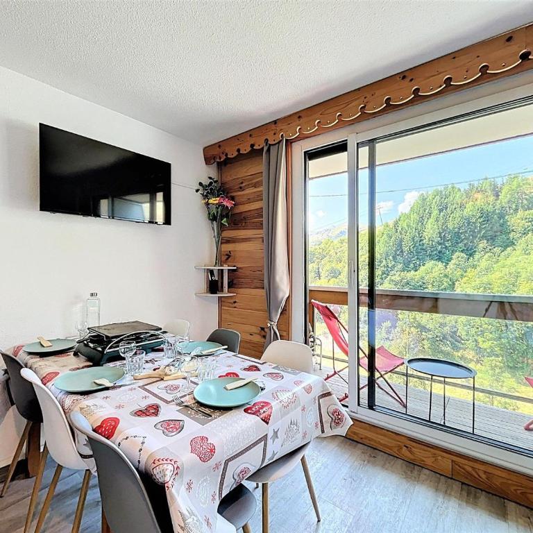 Studio cabine rénové, skis aux pieds, balcon sud, animaux admis - Studio - 4