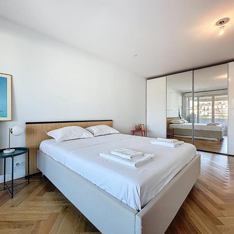 Grand Appartement - Vue mer - Parking - Apartment mit 2 Schlafzimmern - 16