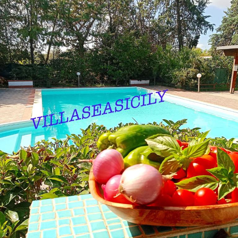 VILLASEASICILY , POOL SALT WATER and NATURAL CHLORINE IN BALESTRATE - PALERMO - Villa con 1 Camera da Letto - 2