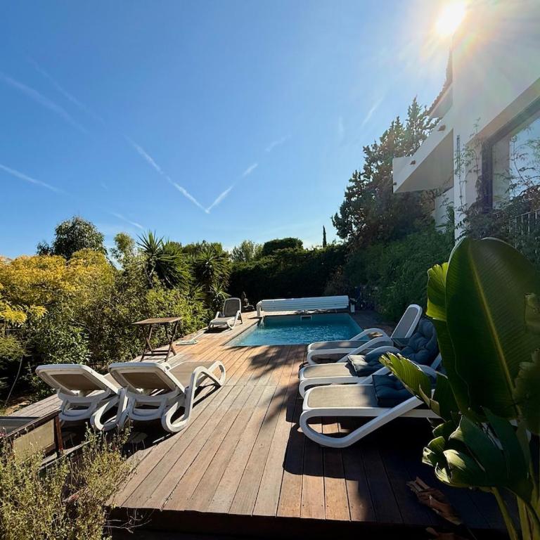 La maison de violette piscine et mer - Maison 1 Chambre - 1