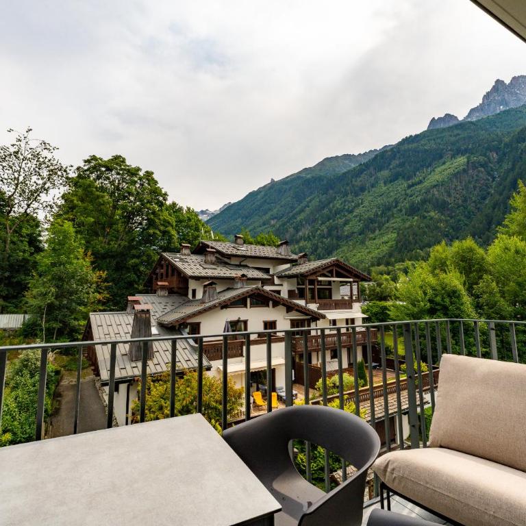 Residence Blanc Mont Blanc - Apartment mit 2 Schlafzimmern und Bergblick - 26