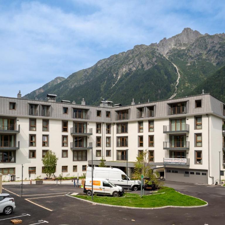 Residence Blanc Mont Blanc - Apartment mit 2 Schlafzimmern und Bergblick - 24