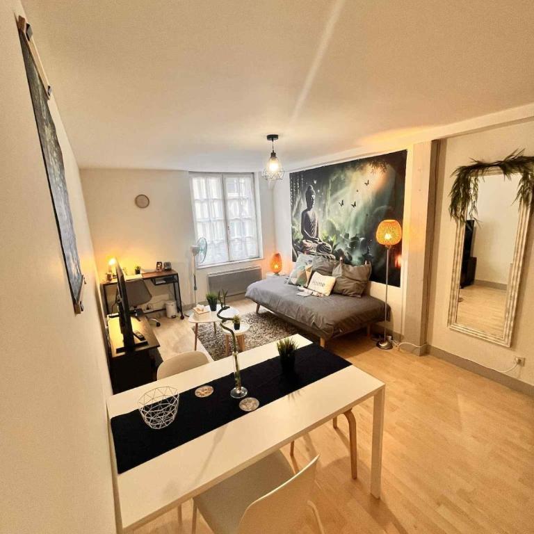 Cocon Zen en plein Cœur historique de Rouen - Apartamento de 1 dormitorio - 3