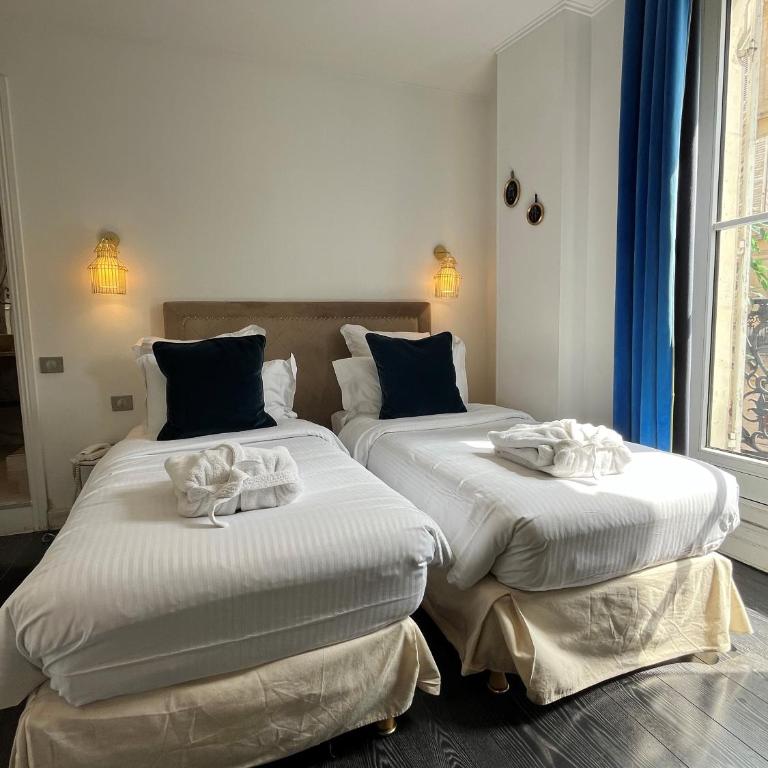Hotel Cluny Square - Chambre Lits Jumeaux avec Balcon - 2