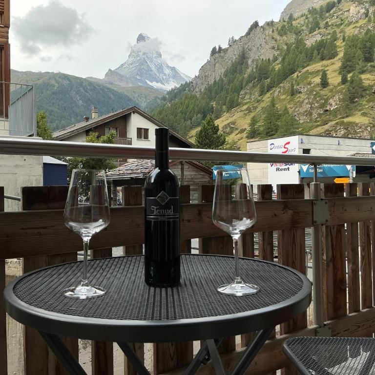 Studio Enzian - Matterhorn Sicht bei der Bergbahn Inspiringplaceszermatt - Apartamento de 1 dormitorio - 27