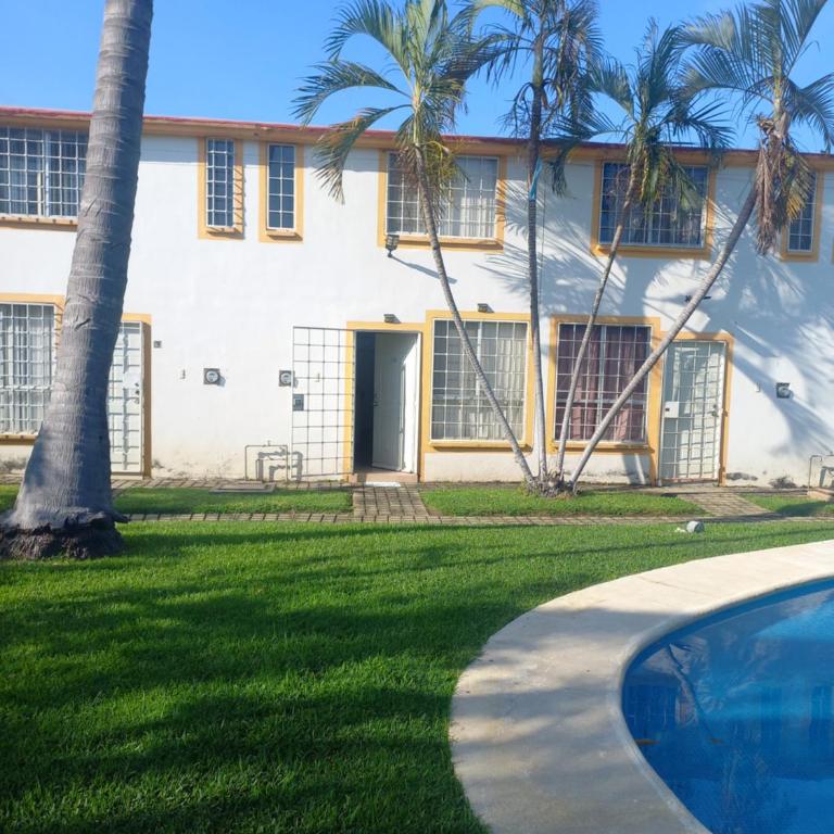 Casa en condominio 2R alberca compartida - Casa con 1 dormitorio - 4