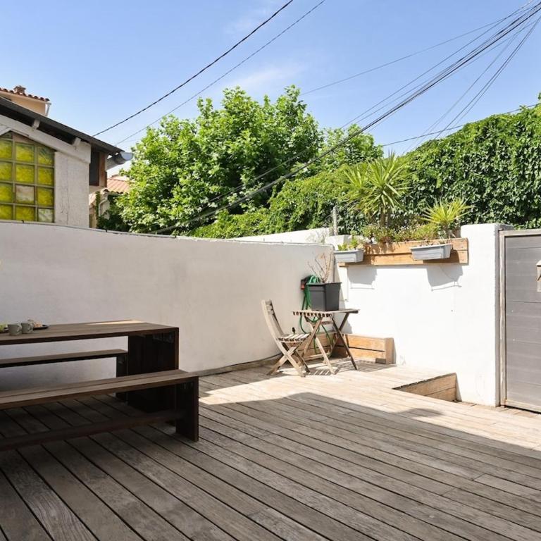 Beach, Quiet, Sea 200 m, Private Terrace - Maison 2 Chambres - 5