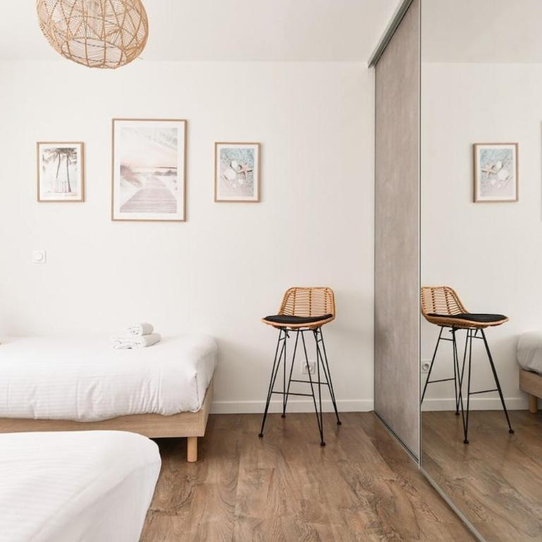 Beach, Quiet, Sea 200 m, Private Terrace - Maison 2 Chambres - 19