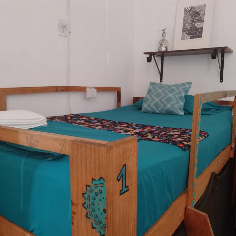 La Casa del Kéej Hostel - Cama individual en habitación compartida - 4 camas - 5