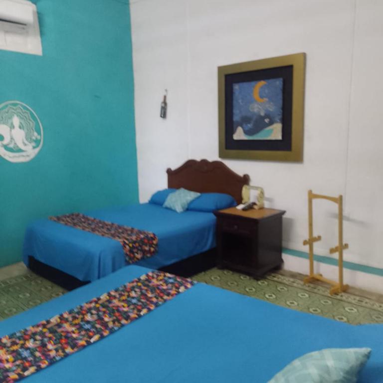 La Casa del Kéej Hostel - Habitación Doble Estándar con 2 camas dobles - 8