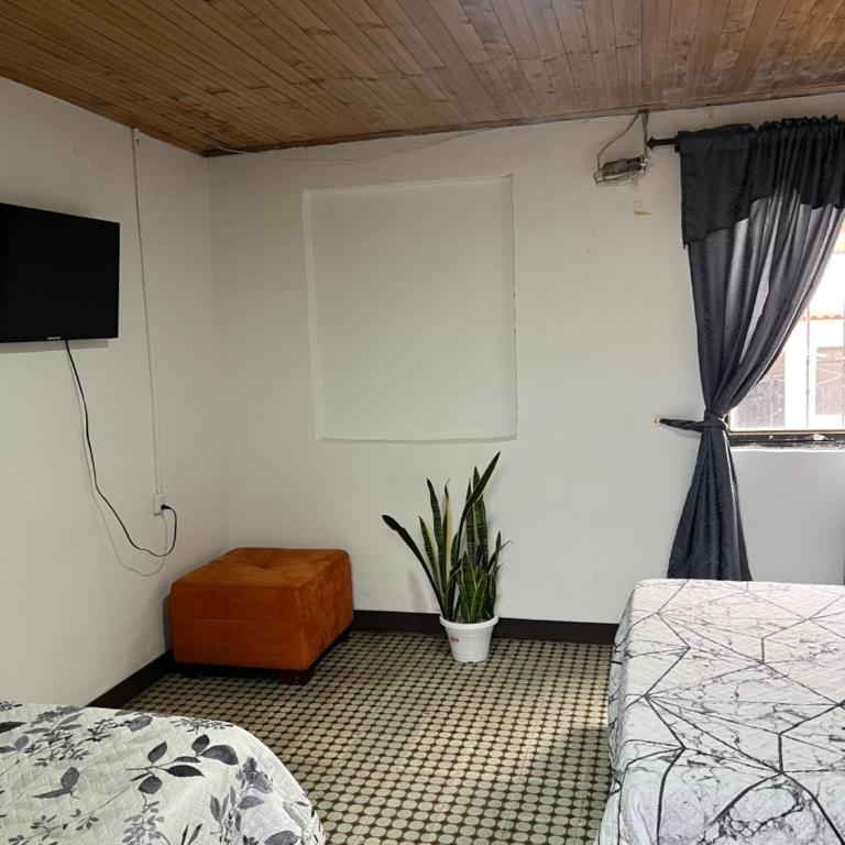 El refugio santarrosano - Habitación Doble - 2 camas - 3